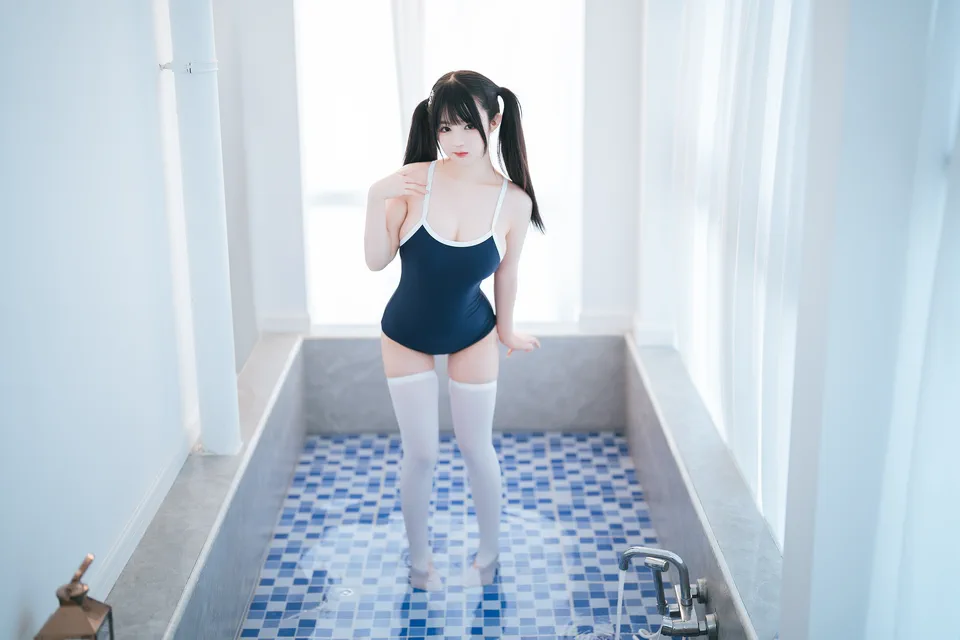 桜井宁宁 NO.064 白丝死库水 Cosplay 图集