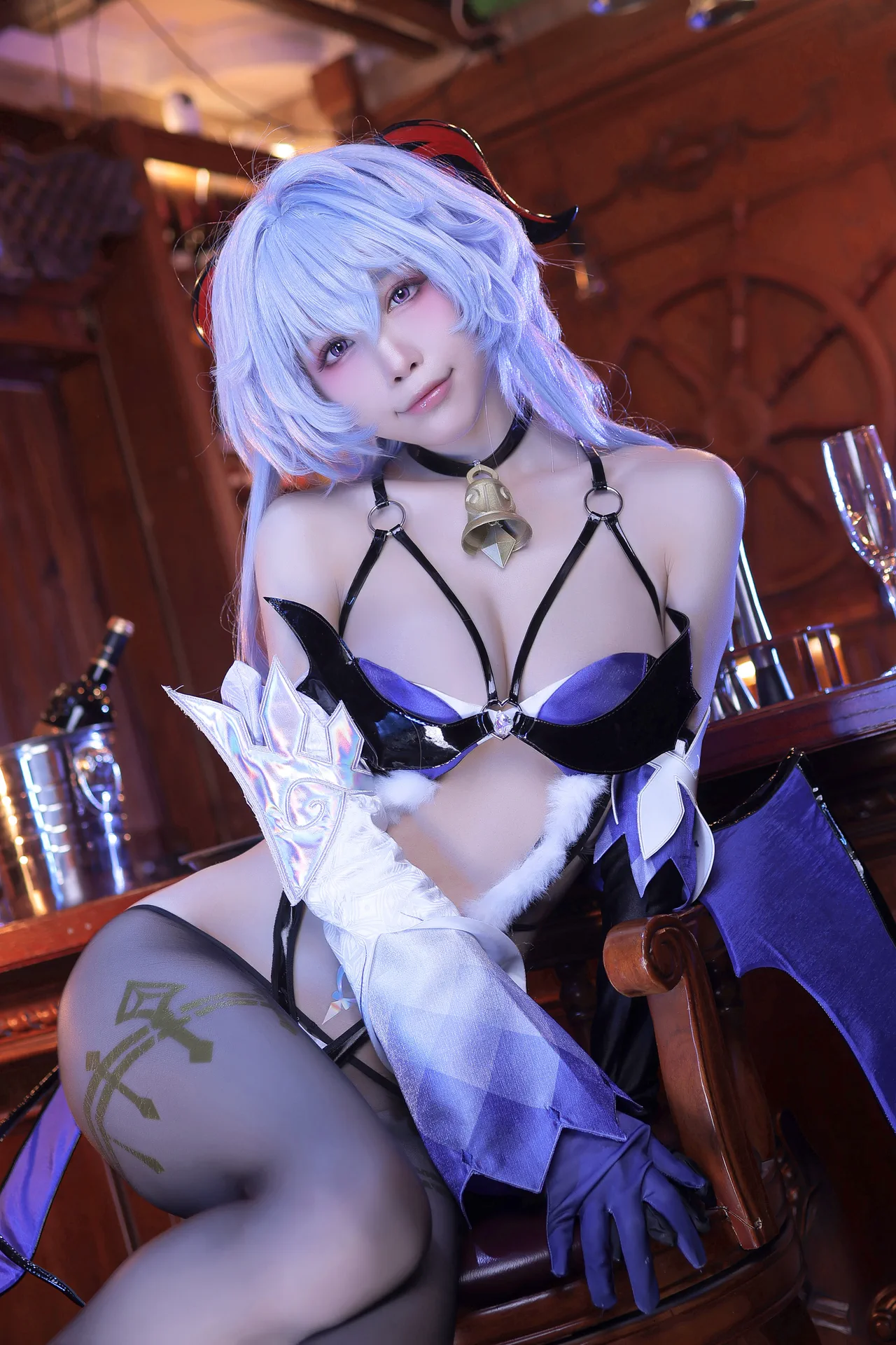 水淼Aqua 甘雨魅魔 Cosplay 图集 [75P]