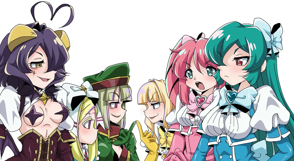 Mahou Shoujo Ni Akogarete SFW works