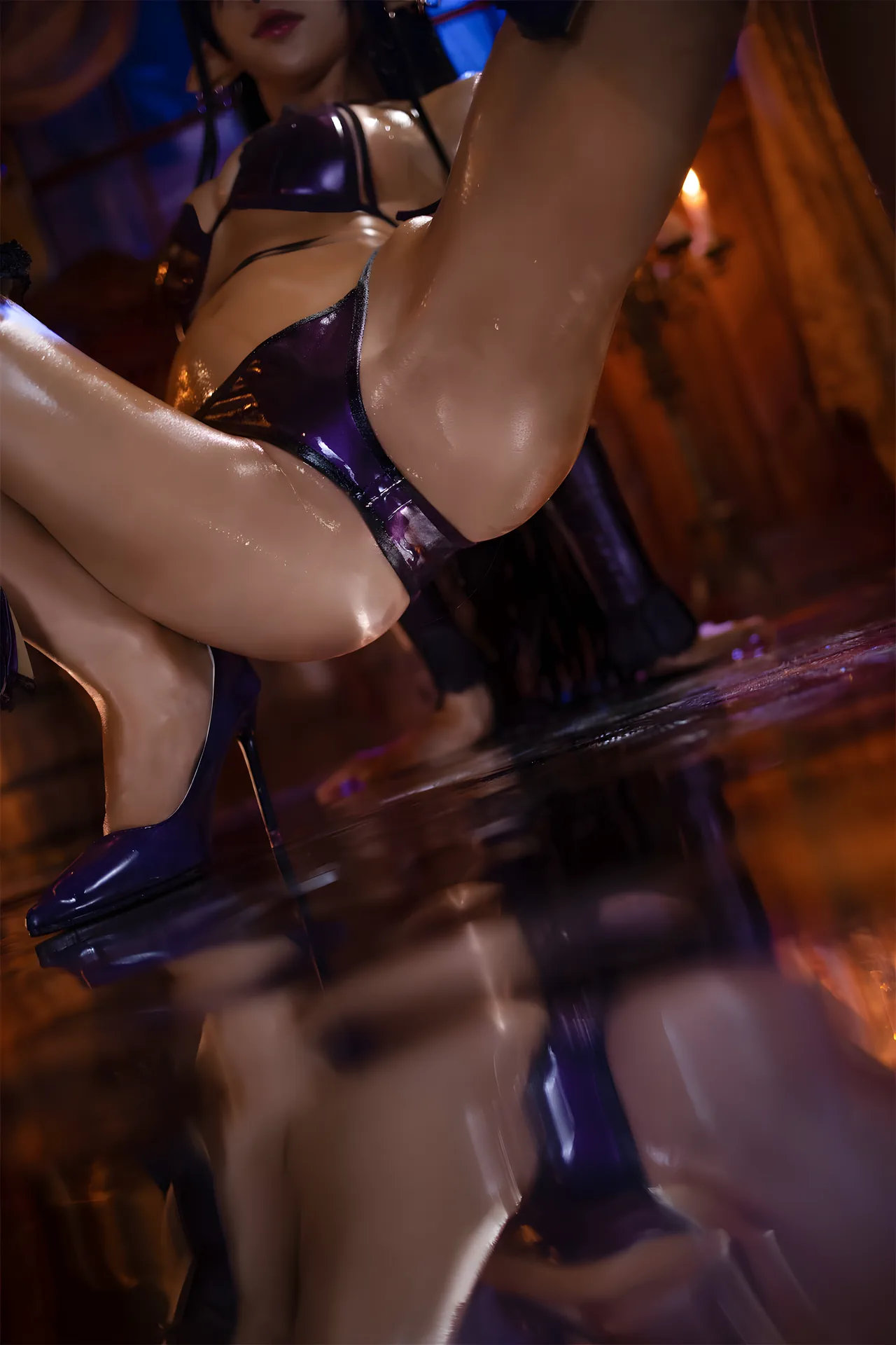 水淼 NO.109 黑兽 奥莉加 Cosplay 图集