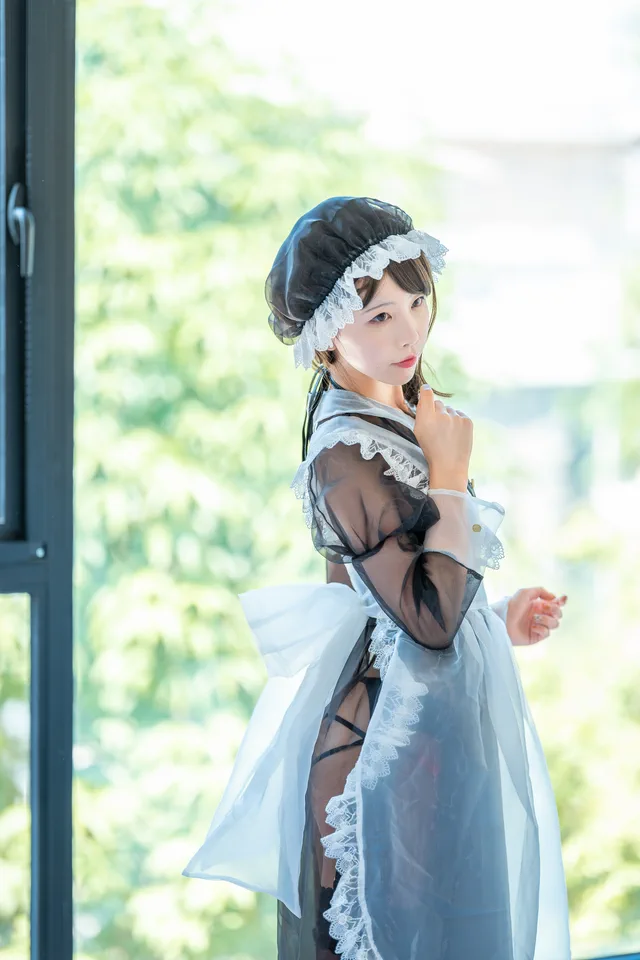 水淼Aqua NO.012 透明女仆 Cosplay 图集